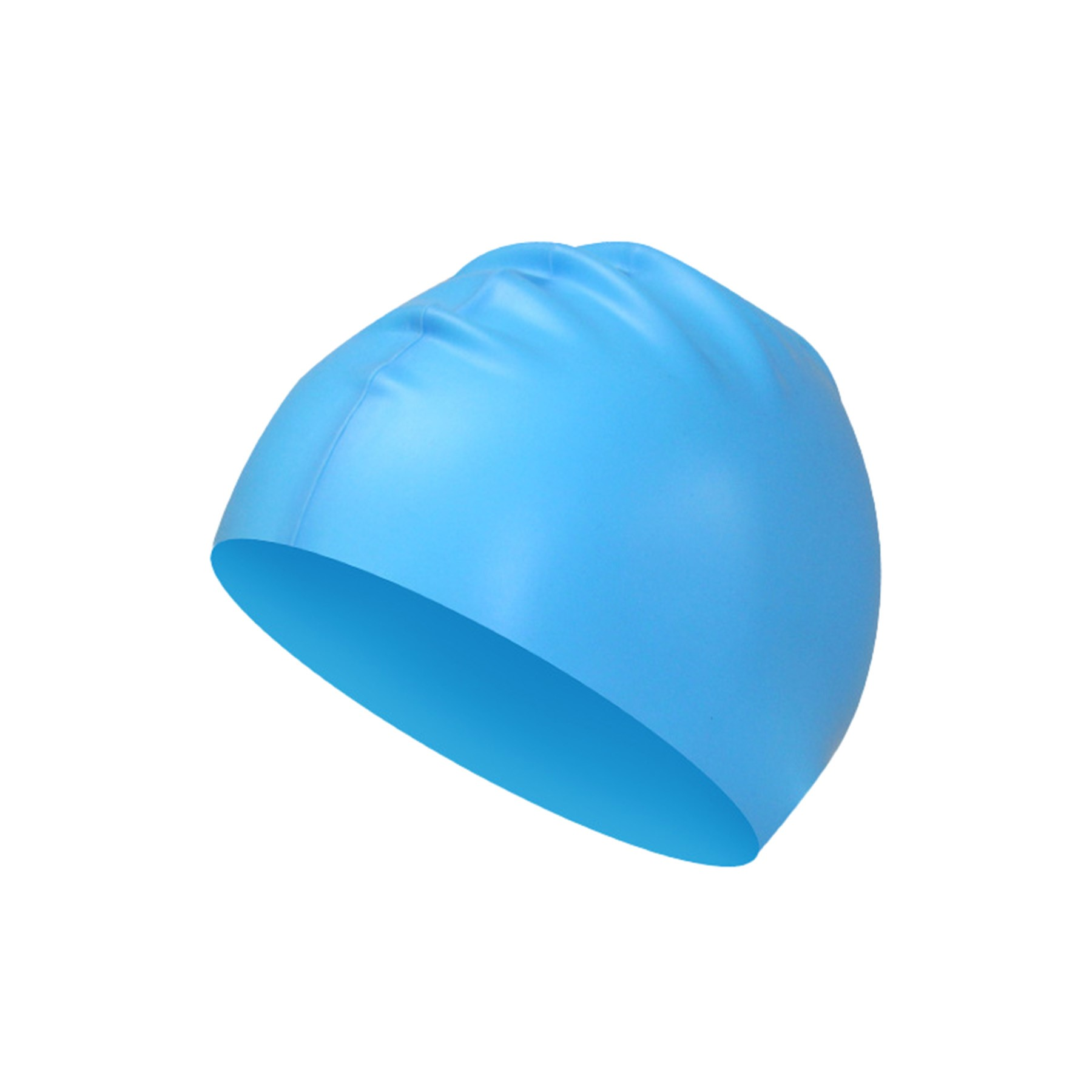 High Elasticity Silicone Swim Cap with Waterproof Comfort Fit