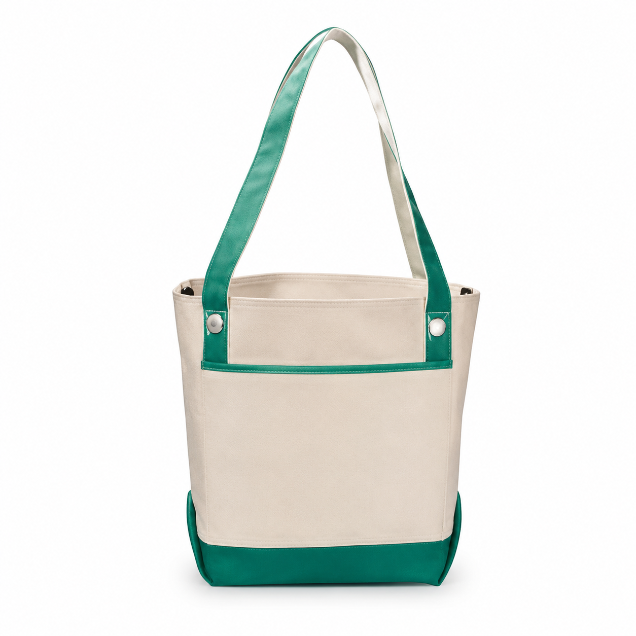 Large Capacity Canvas Tote Bag with Reinforced Straps