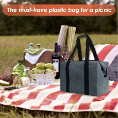 Large Capacity Insulated Lunch Cooler Tote Bag