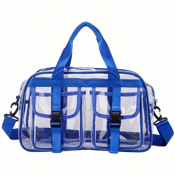 Large Capacity PVC Transparent Travel Duffel Bag