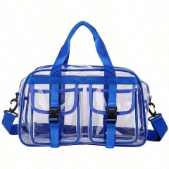 Large Capacity PVC Transparent Travel Duffel Bag