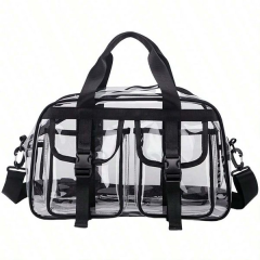 Large Capacity PVC Transparent Travel Duffel Bag