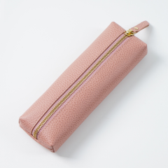 Litchi Grain Texture Leather Pencil Case