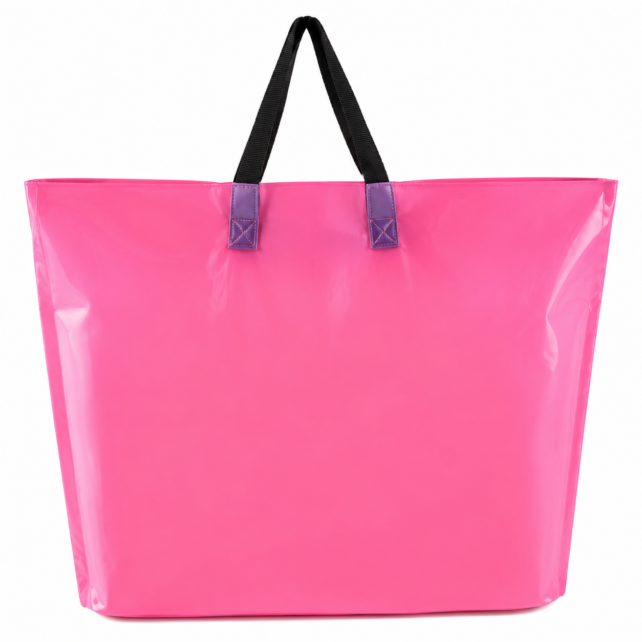 Loop Handle PE Plastic Shopping Tote Bag