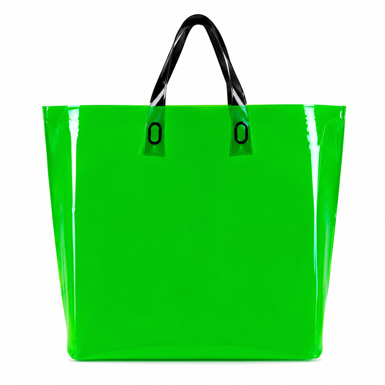 Loop Handle PE Plastic Shopping Tote Bag
