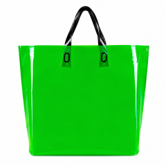 Loop Handle PE Plastic Shopping Tote Bag