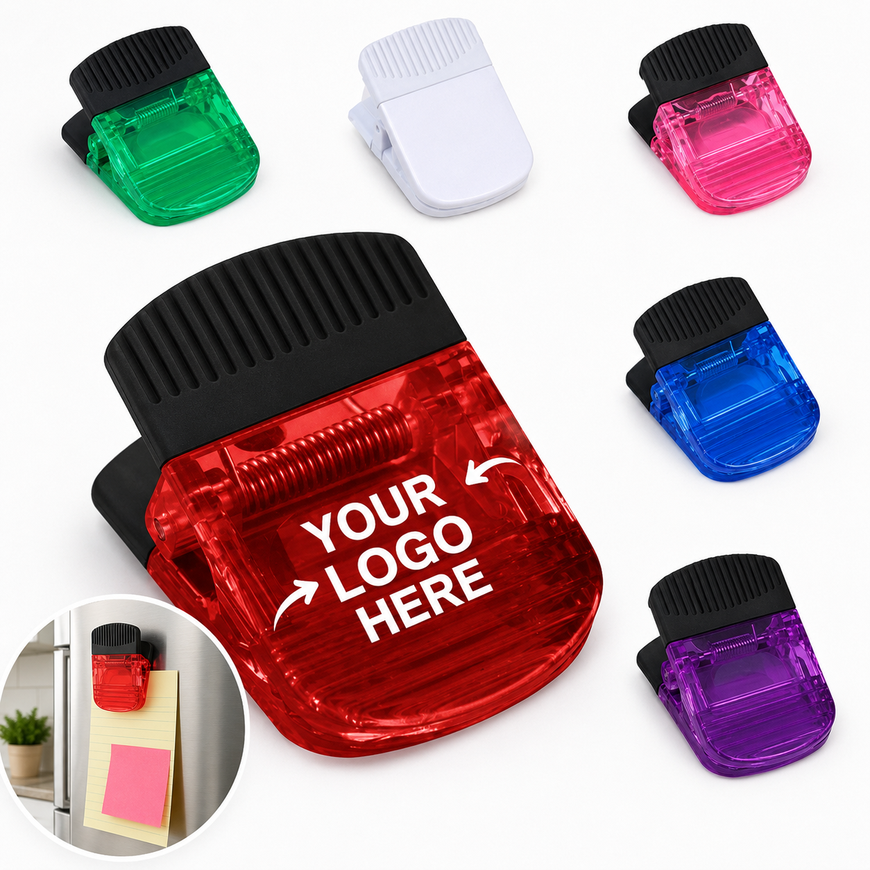 Magnetic Refrigerator Utility Clip