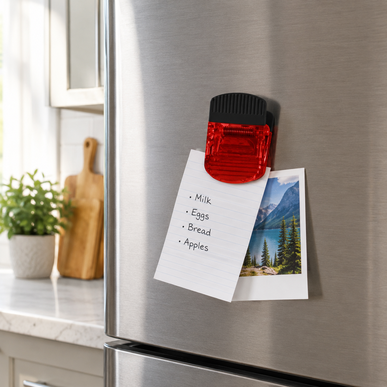 Magnetic Refrigerator Utility Clip