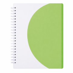 Medium Spiral-Bound Curve Notebook