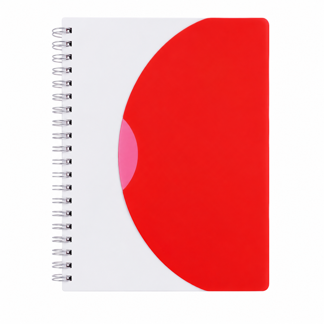 Medium Spiral-Bound Curve Notebook