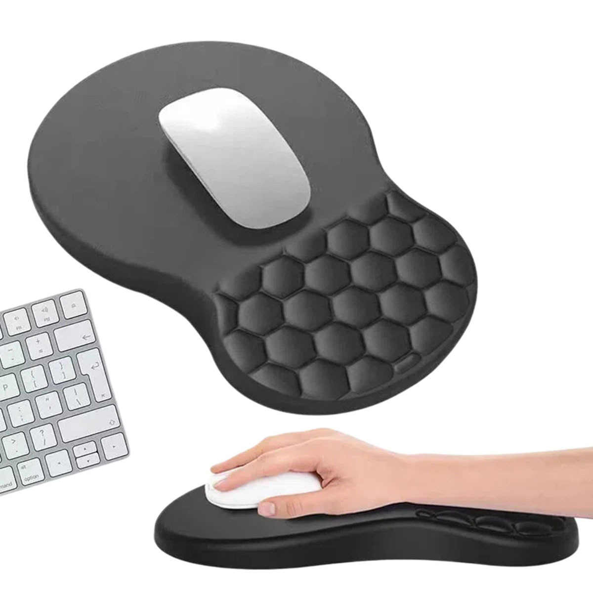 Memory Foam Wrist Rest Mouse Pad