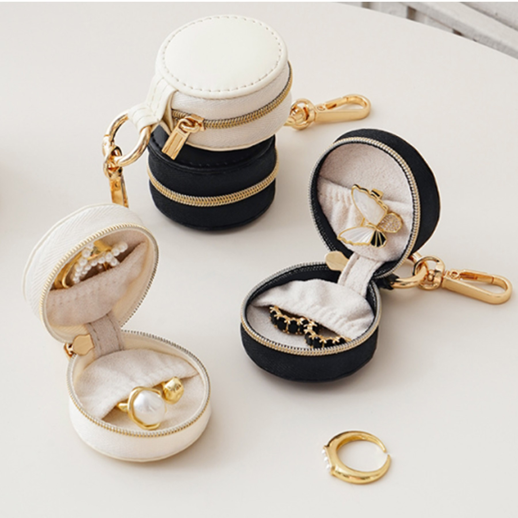 Mini Jewelry Storage Organizer Case