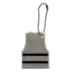 Mini Reflective Vest Keychain