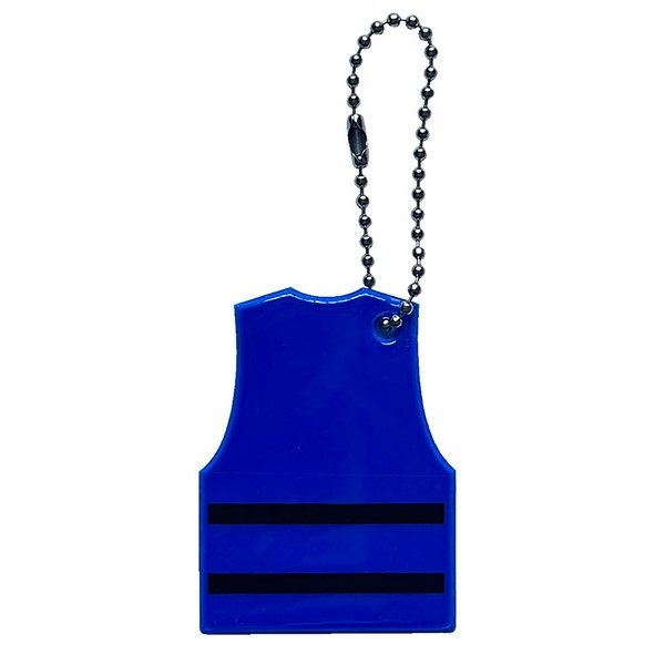 Mini Reflective Vest Keychain
