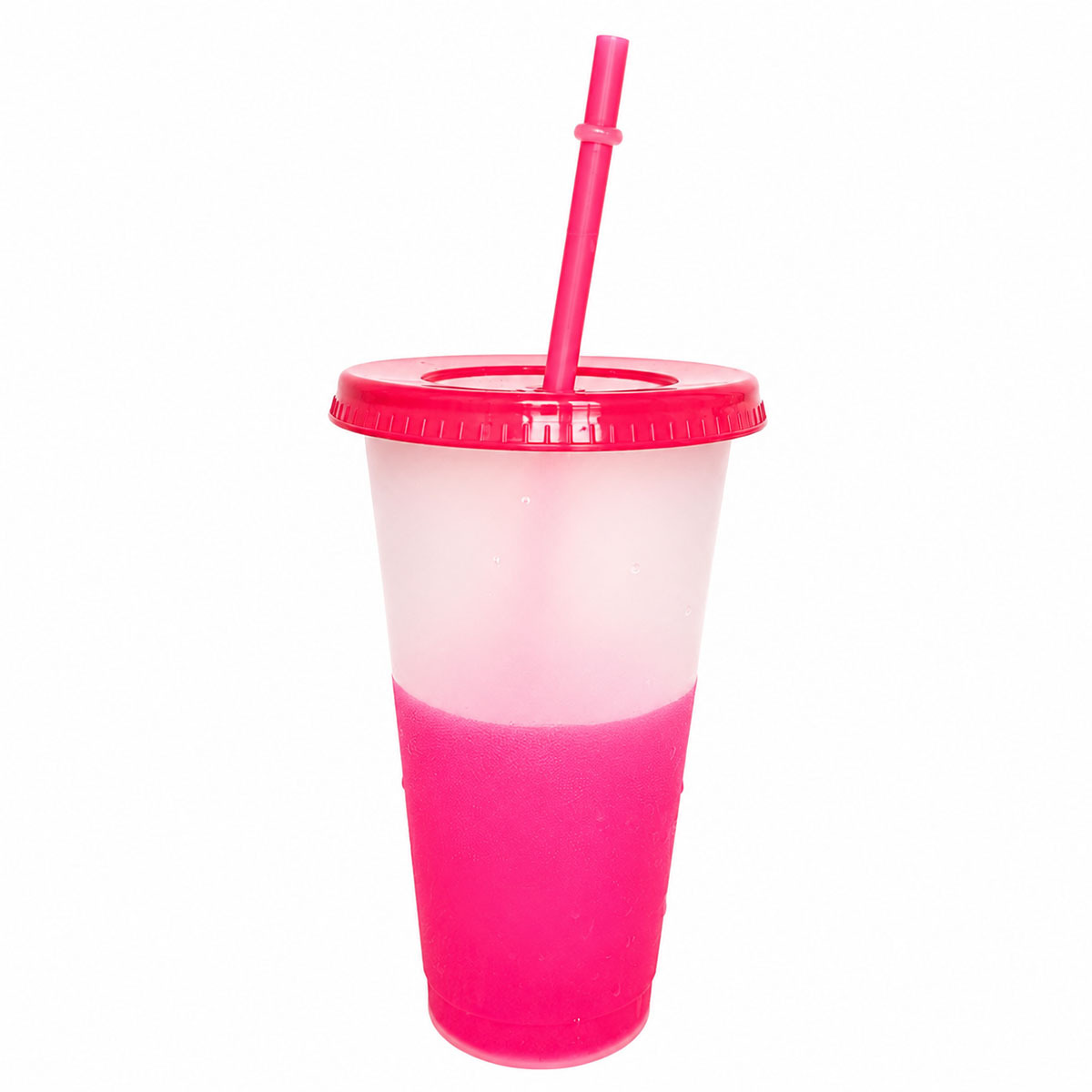 Mood Changing Cup with Straw