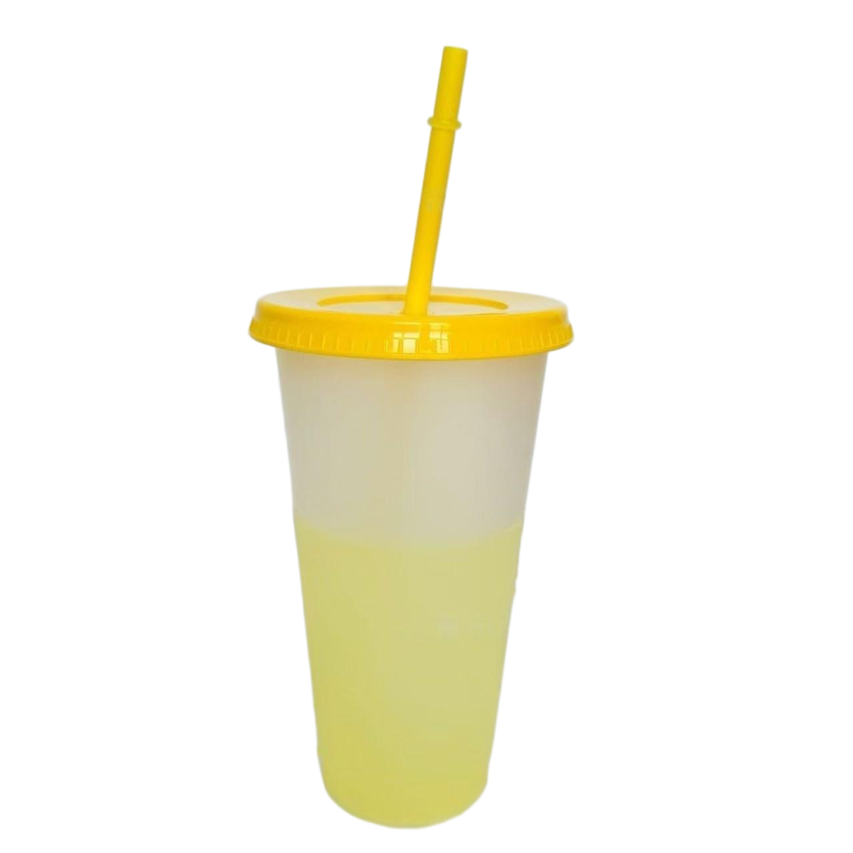 Mood Changing Cup with Straw