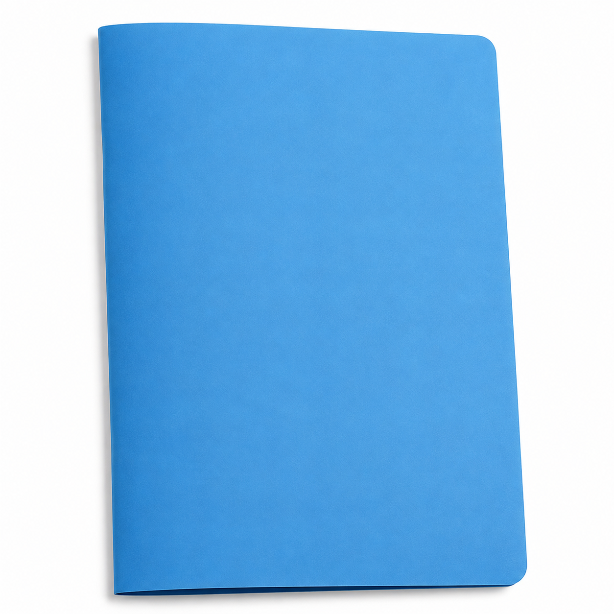 Multicolor Two-Pocket Plastic Document Folder