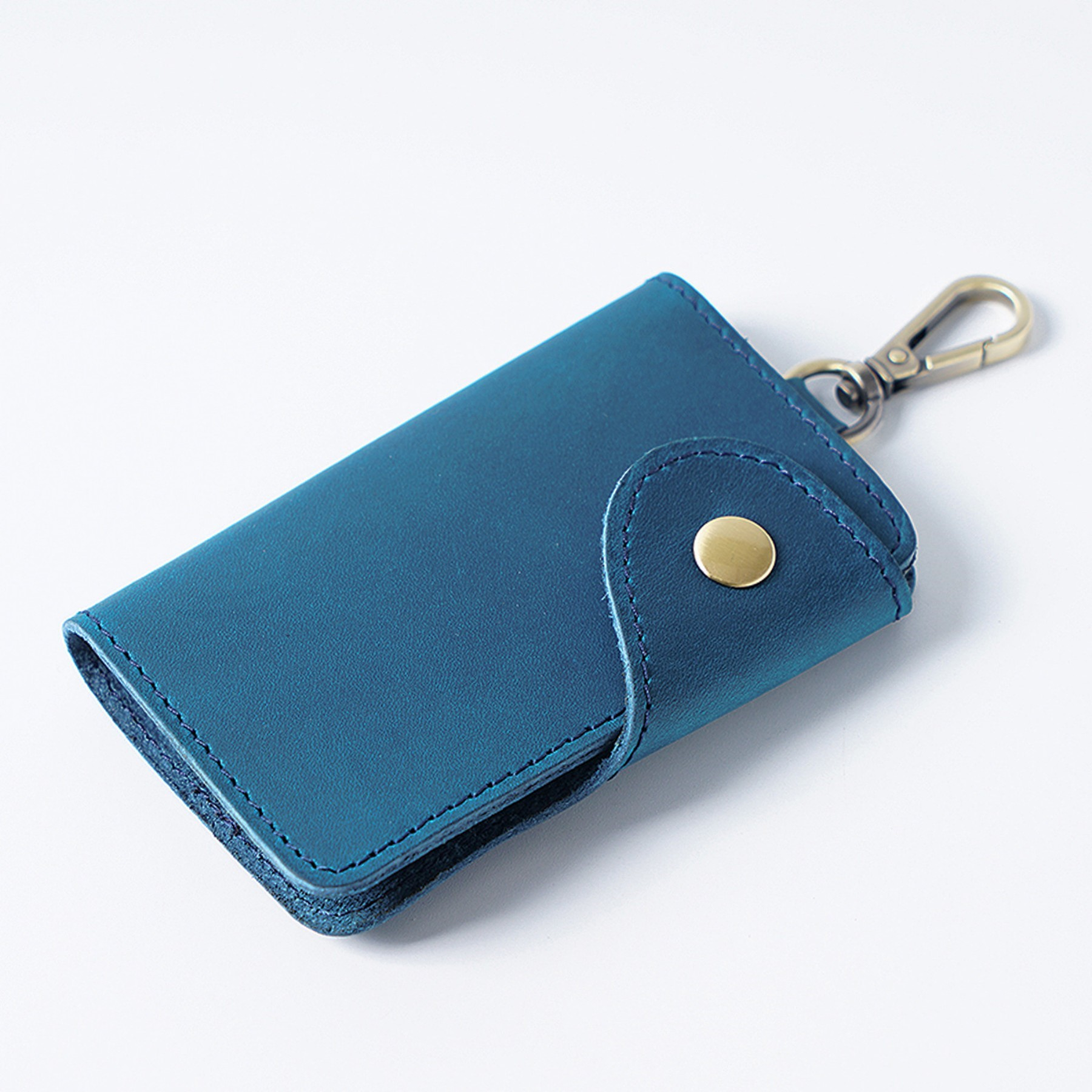 Multifunctional Cowhide Leather Key Case