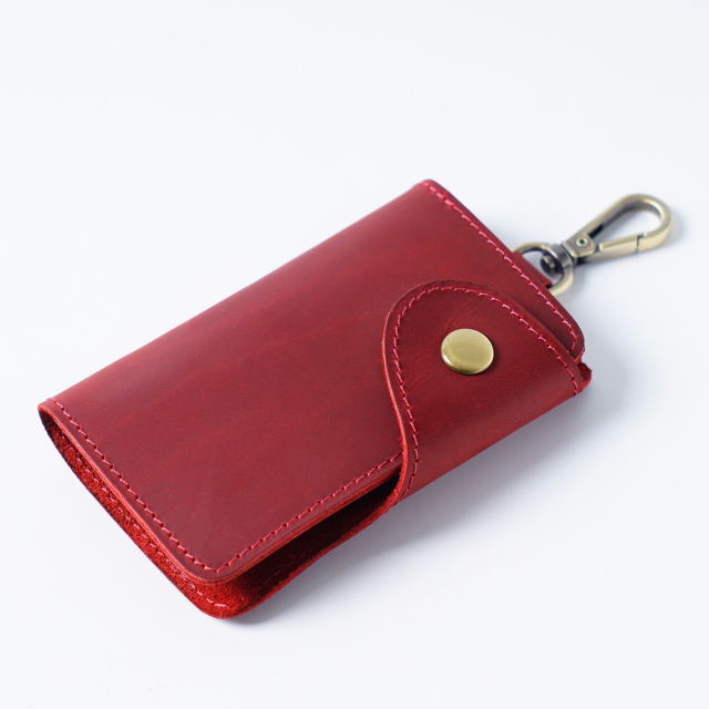 Multifunctional Cowhide Leather Key Case