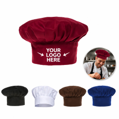 Mushroom Style Adjustable Chef Cooking Hat