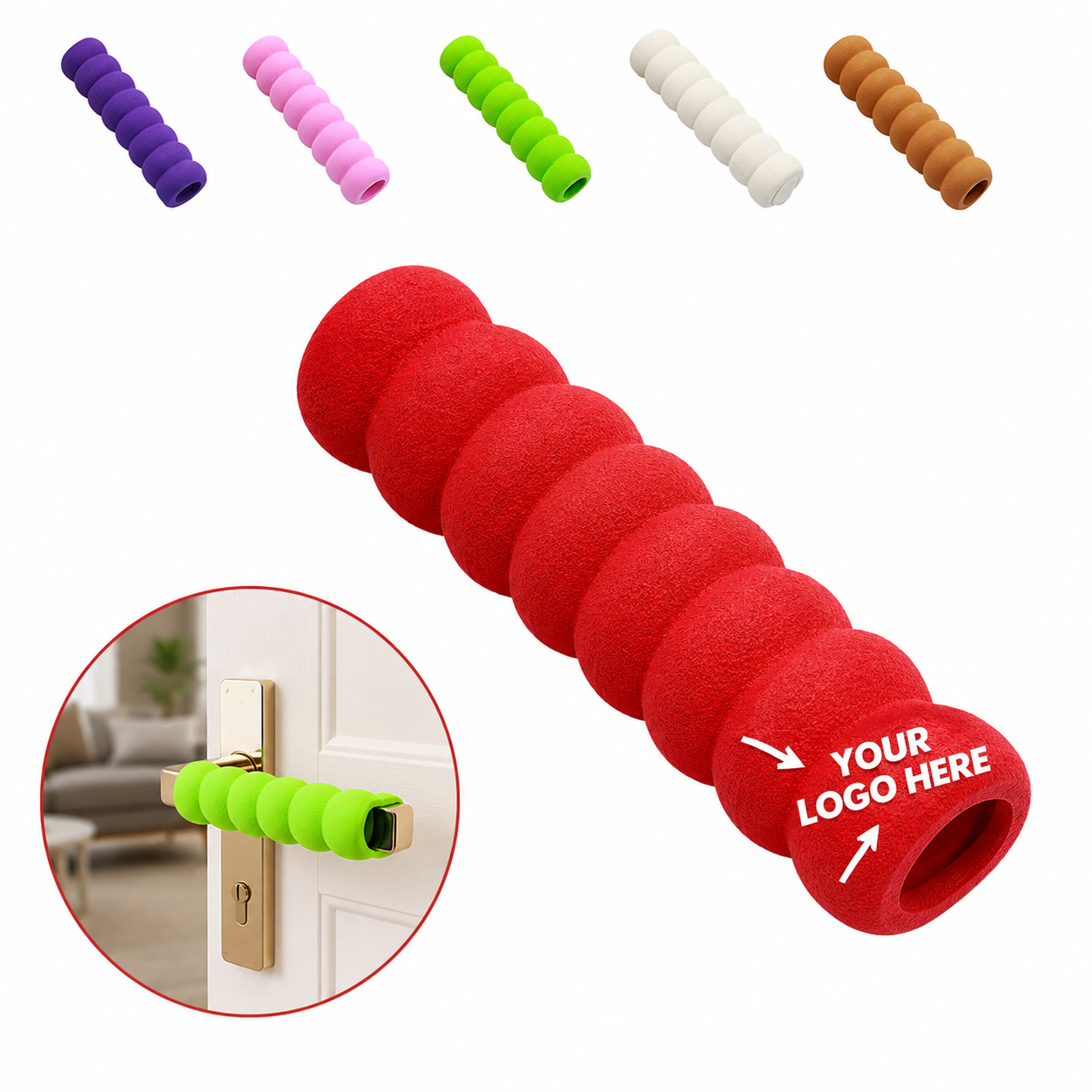 NBR Anti-Static Door Handle Grip Cover