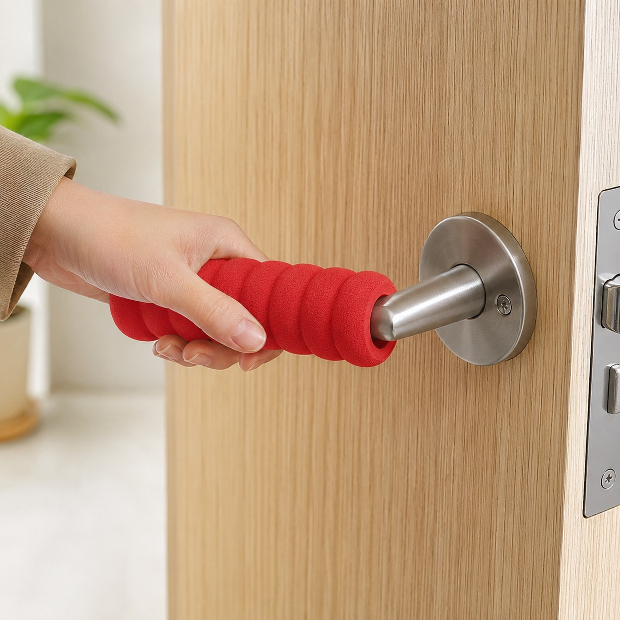 NBR Anti-Static Door Handle Grip Cover