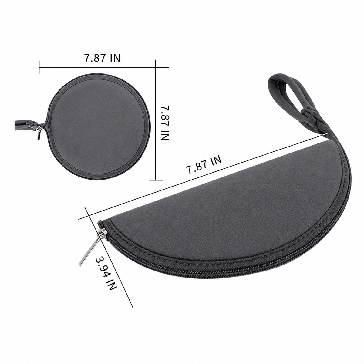 Neoprene Mouse Pad Organizer Case