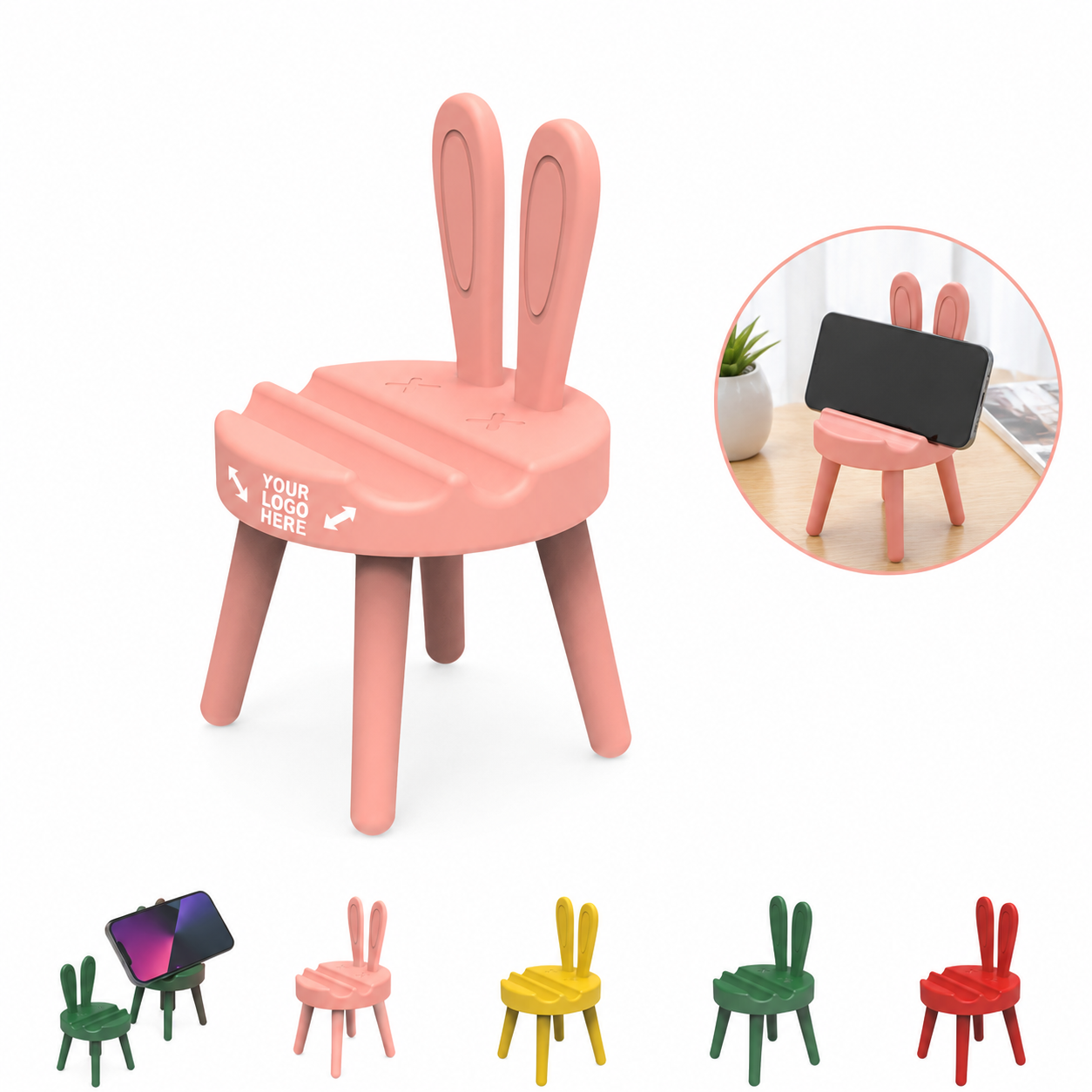 Novelty Rabbit Shape Phone Holder Stand