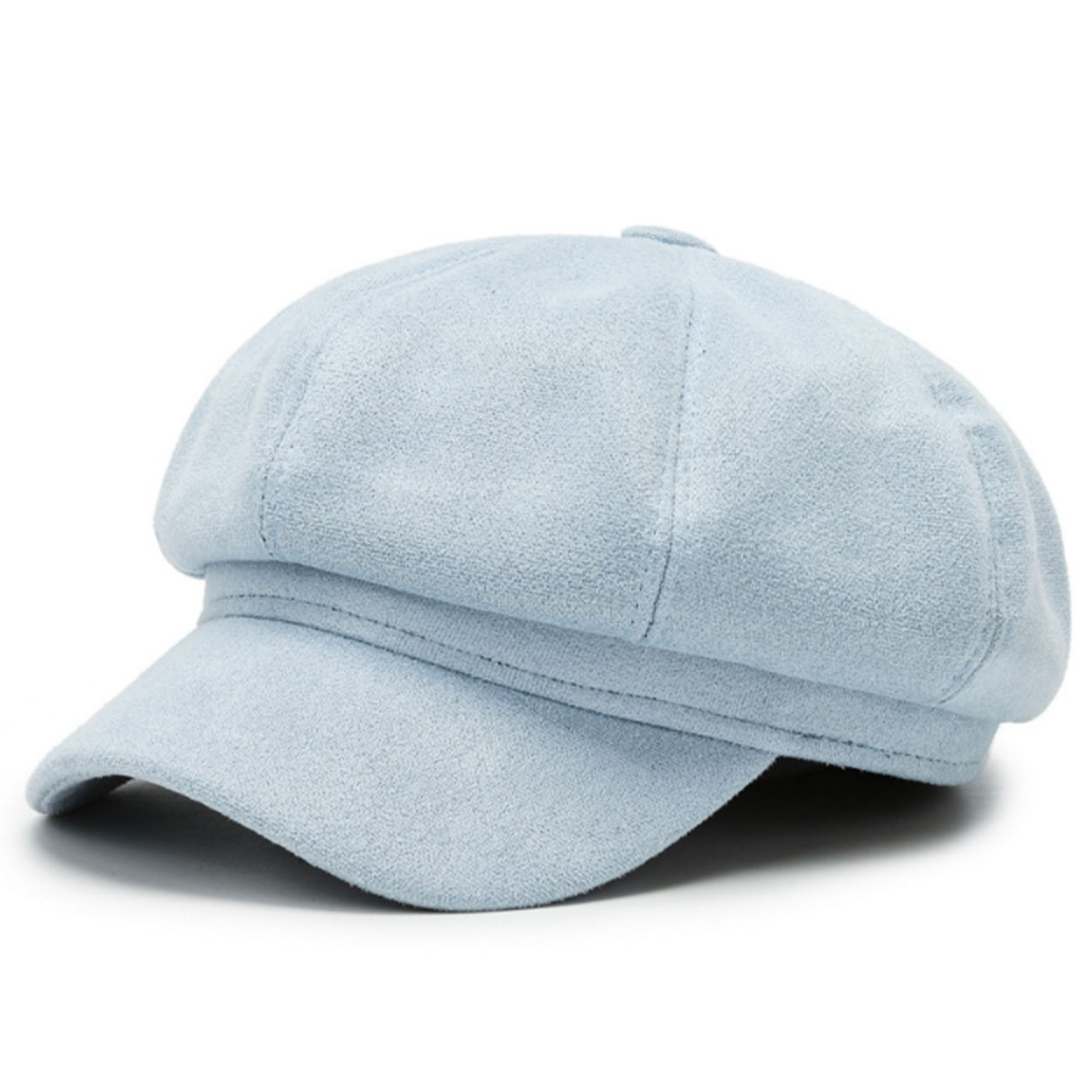 Octagonal Newsboy Cap with Vintage Style Design