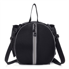 Oxford Basketball Backpack with Mesh Pockets