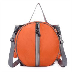 Oxford Basketball Backpack with Mesh Pockets