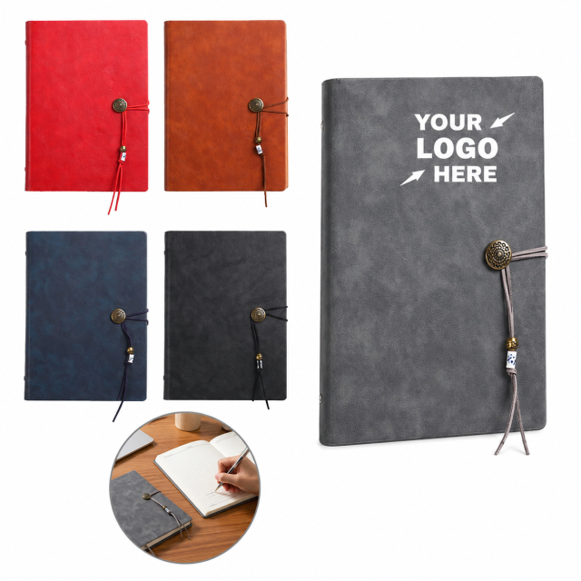 PU Leather Business Conference Notebook