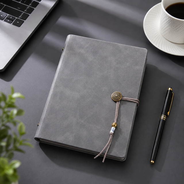 PU Leather Business Conference Notebook