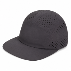 Perforated Quick Dry Performance Baseball Cap with Stiff Brim