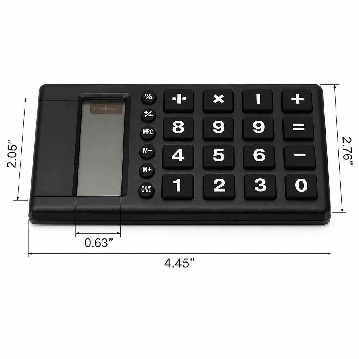 Portable 8-Digit Desktop Calculator