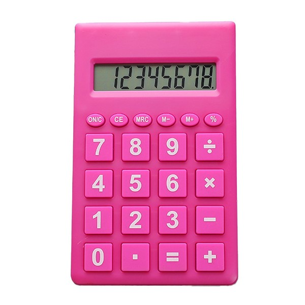 Portable 8-Digit Desktop Calculator