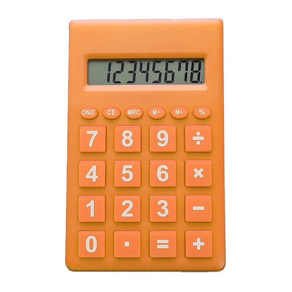 Portable 8-Digit Desktop Calculator