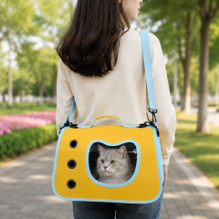 Portable Cat Travel Carrier Backpack for Small Pets