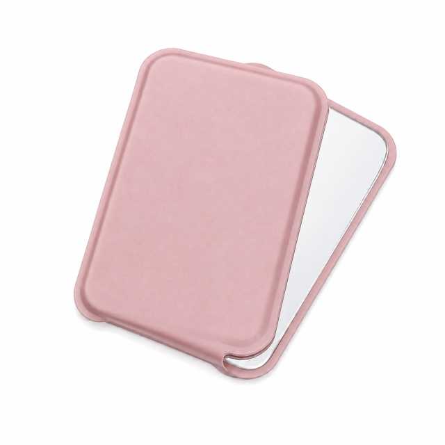 Portable Folding Aluminum Makeup Mirror