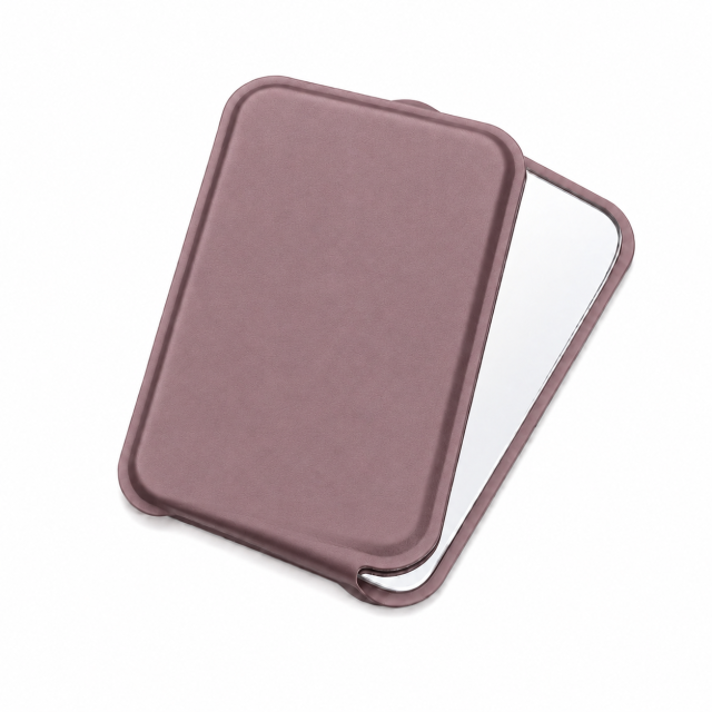 Portable Folding Aluminum Makeup Mirror