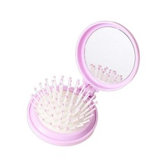Portable Folding Mirror Comb