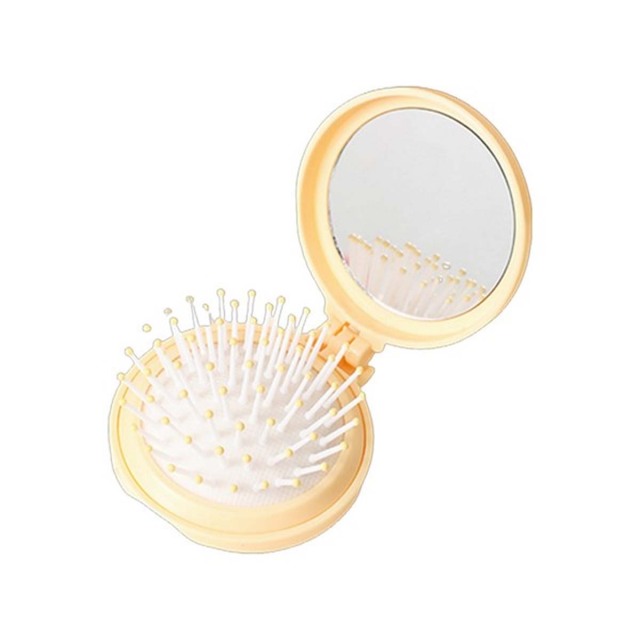 Portable Folding Mirror Comb