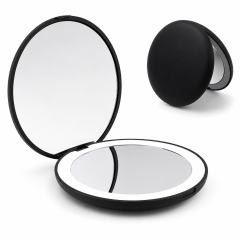 Portable LED Dual-Sided Makeup Mirror