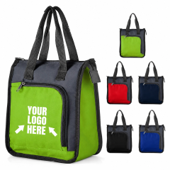 Portable Oxford Cloth Insulated Lunch Tote Bag
