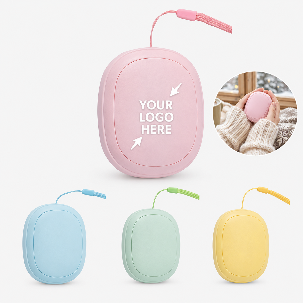 Portable Rechargeable ABS Hand Warmer