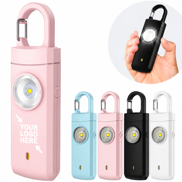 Portable Rechargeable Emergency Safety Alarm Device