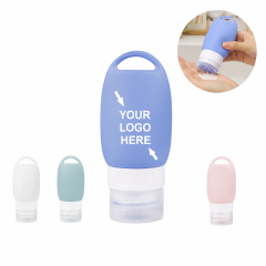 Portable Silicone Cosmetic Brush Dispenser