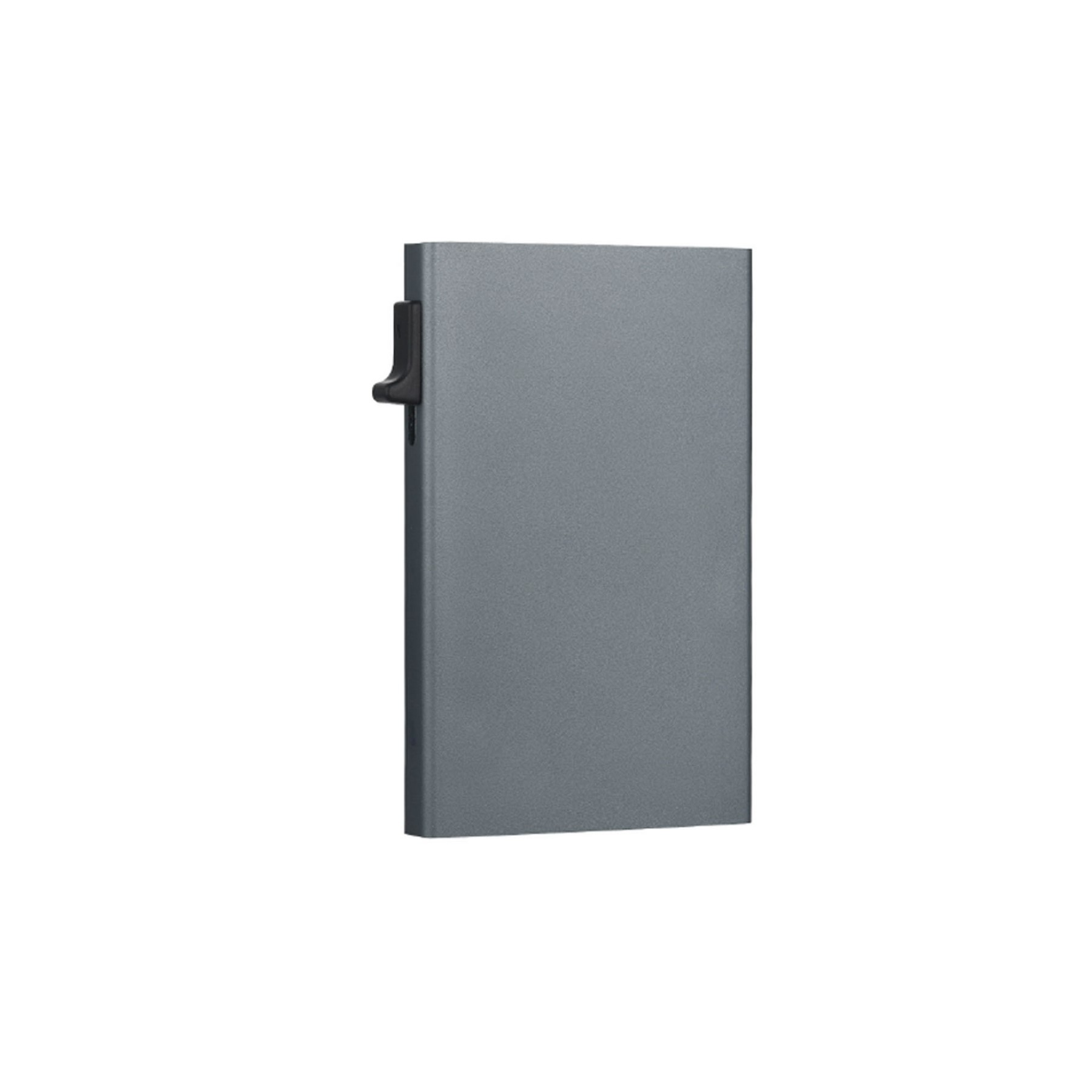 Portable Slim Aluminum Card Organizer with Quick Access Design