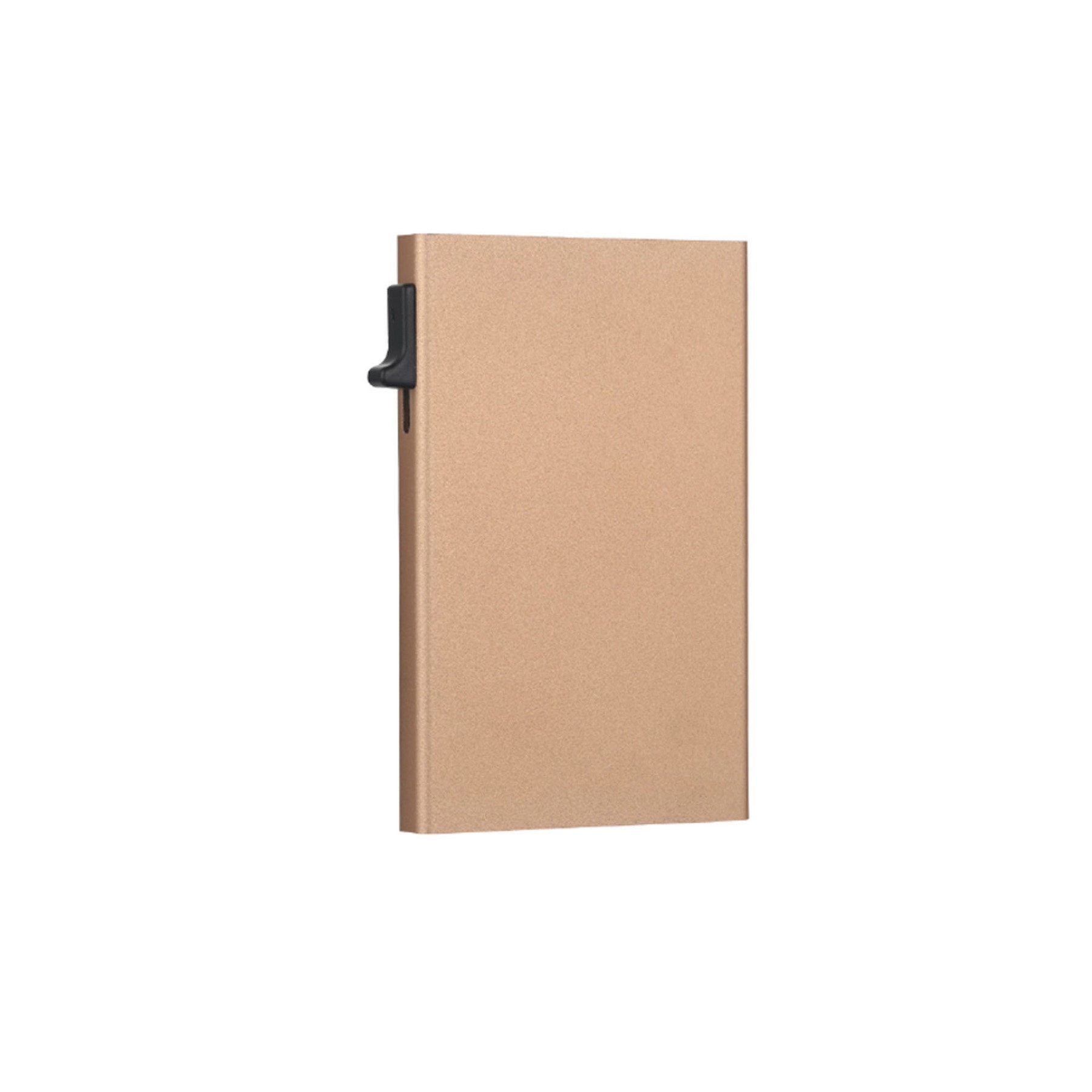 Portable Slim Aluminum Card Organizer with Quick Access Design