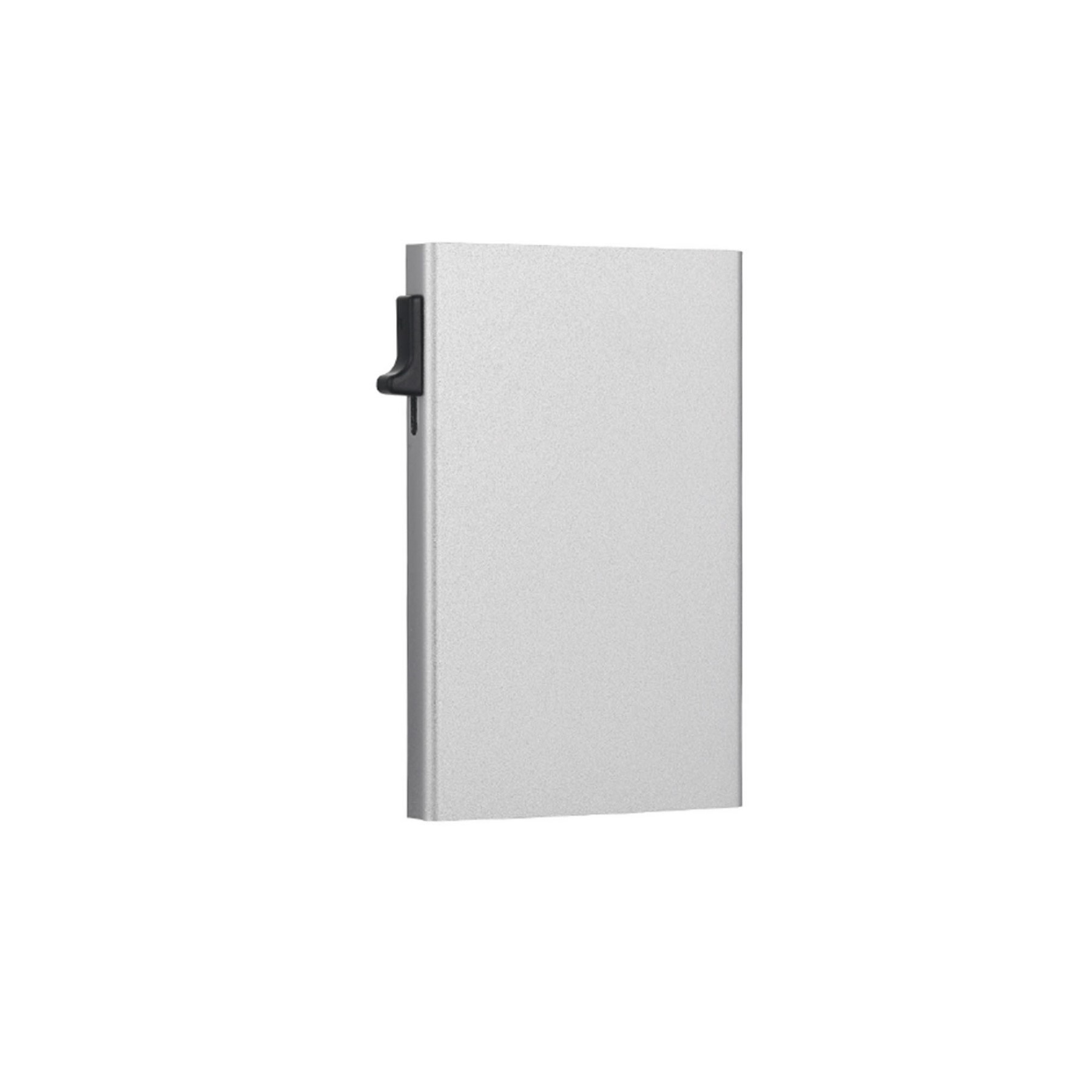 Portable Slim Aluminum Card Organizer with Quick Access Design